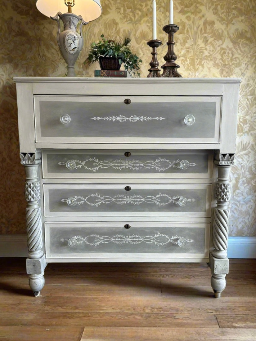 American Empire, 4 Drawer Chest