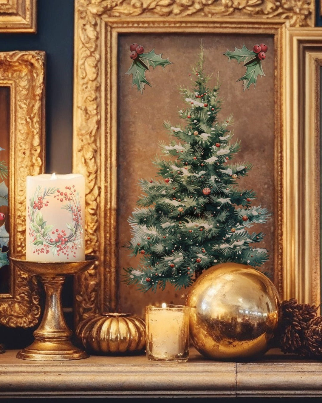 Yuletide IOD Transfer 8 x 12 Pad