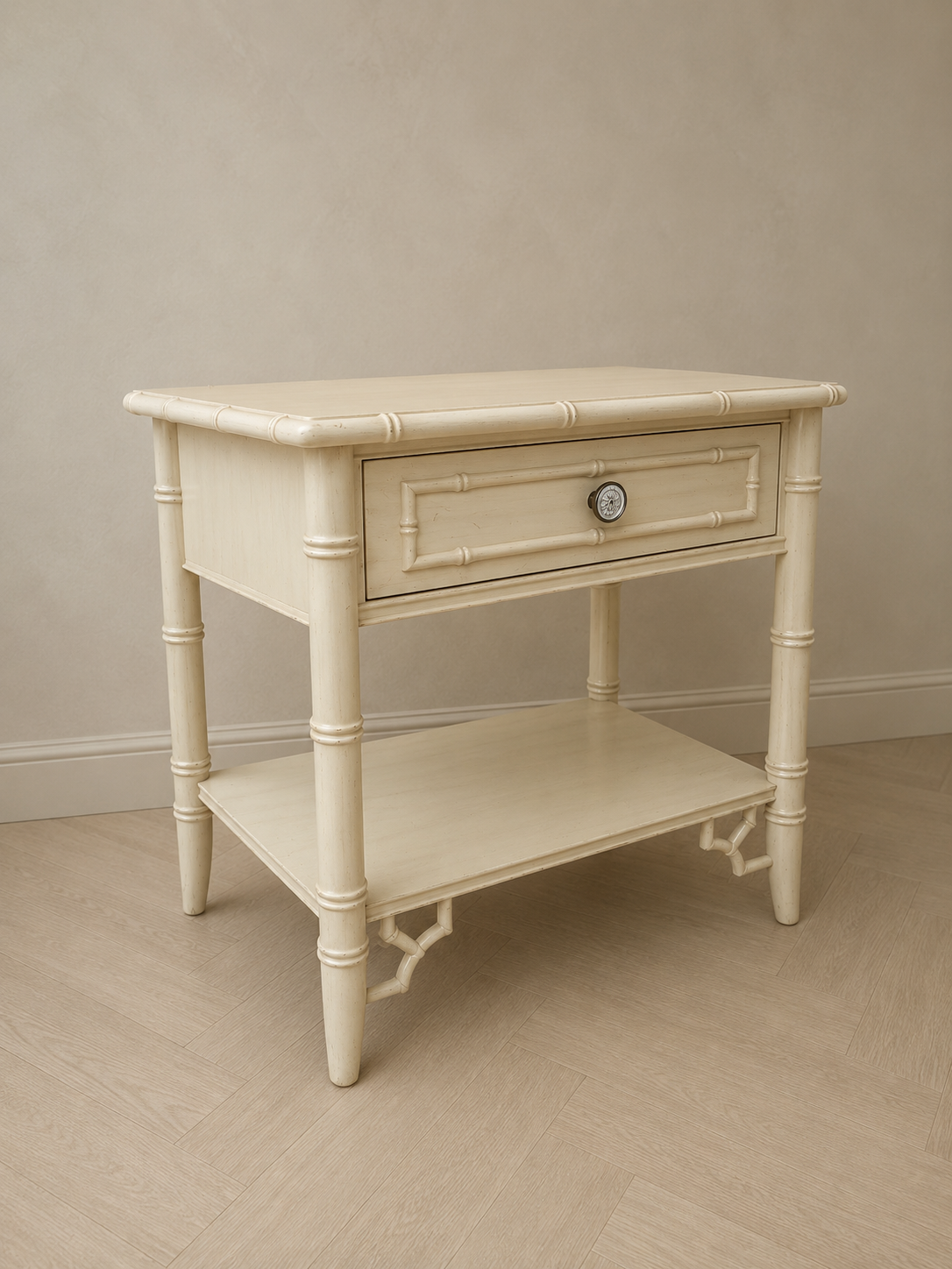 Thomasville Allegro Faux Bamboo Nightstand