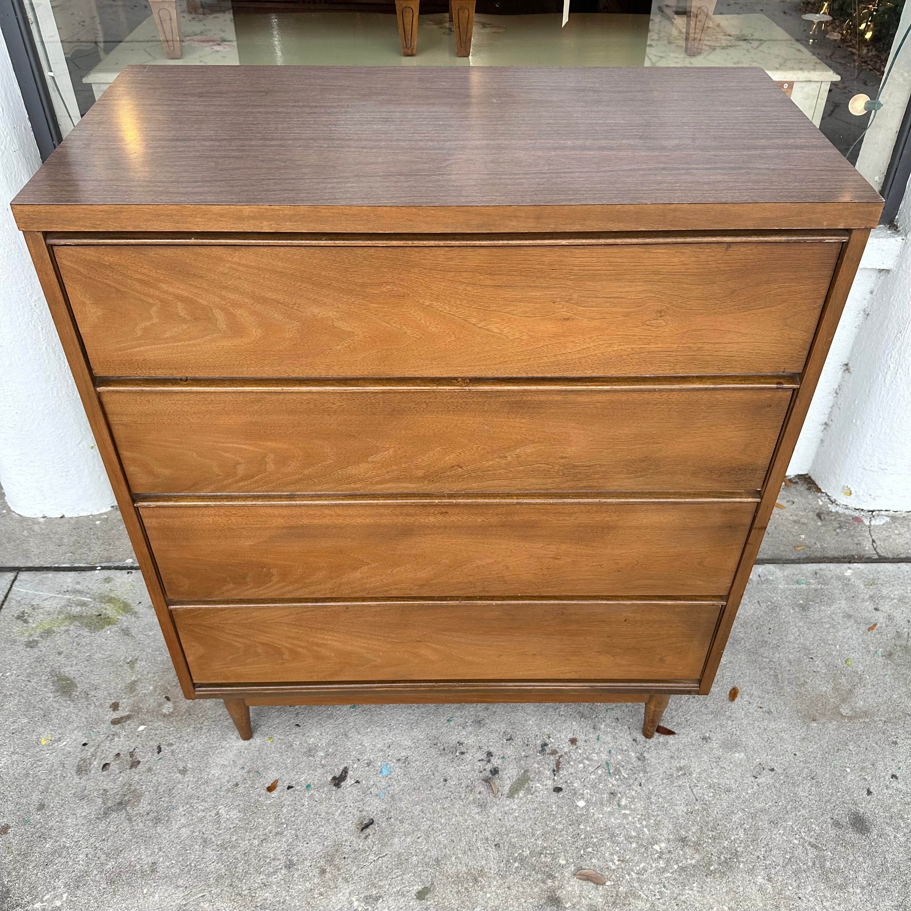 MCM 4 Drawer Chest