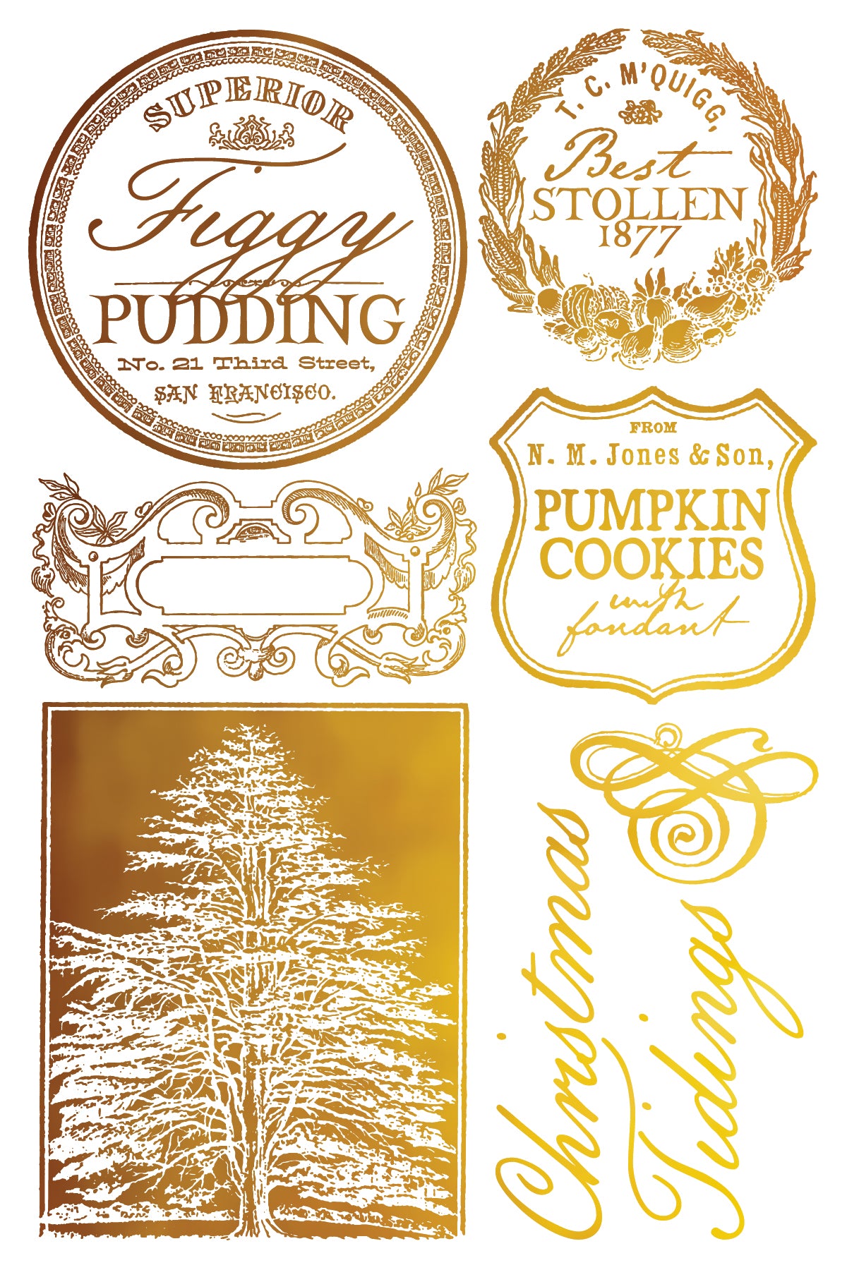 Figgy & Flourish IOD Foil Transfer 12x16 Pad