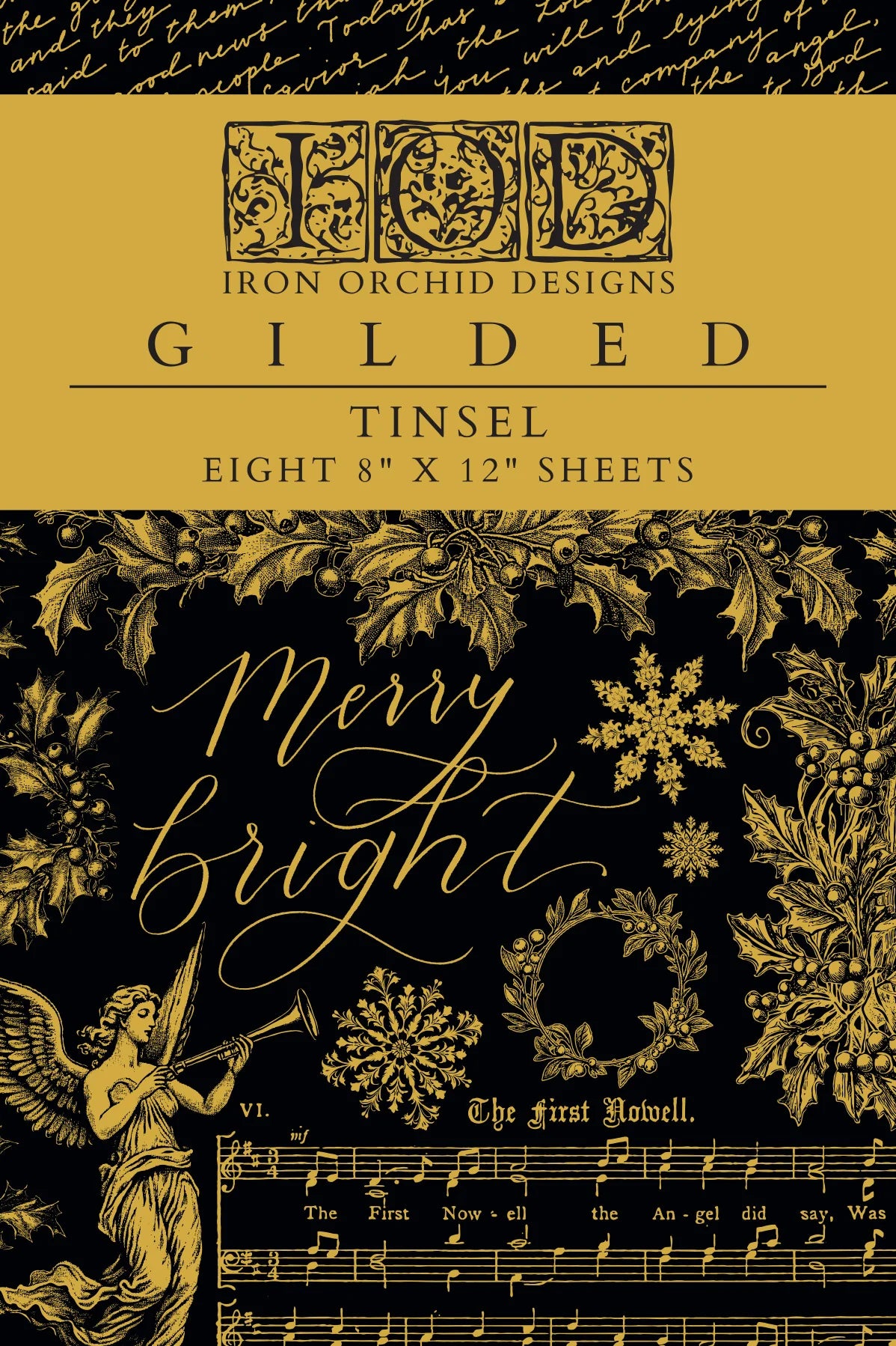 Tinsel IOD Foil Transfer 8 x 12 Pad