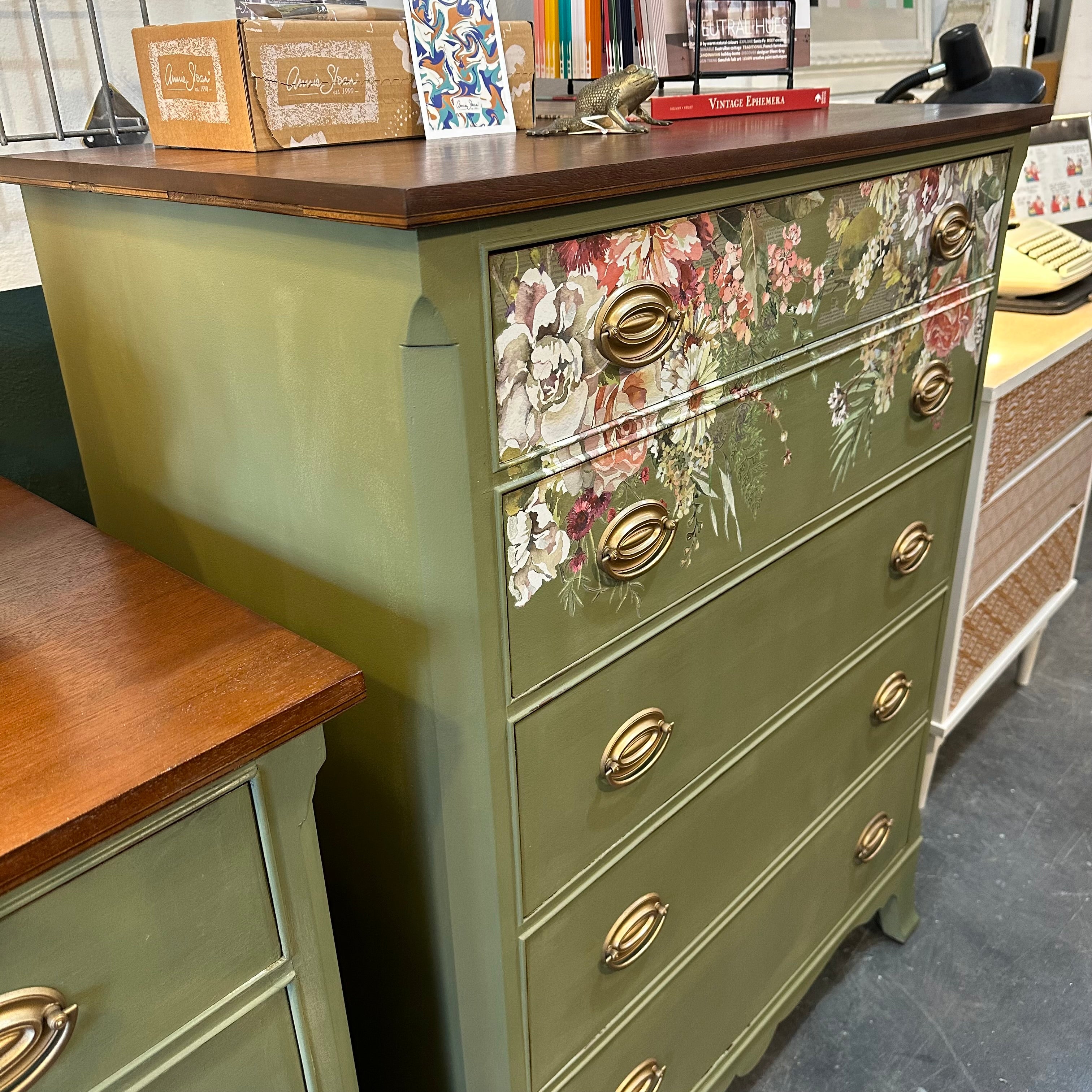 Olive Chest of Drawers by Trutype Furniture