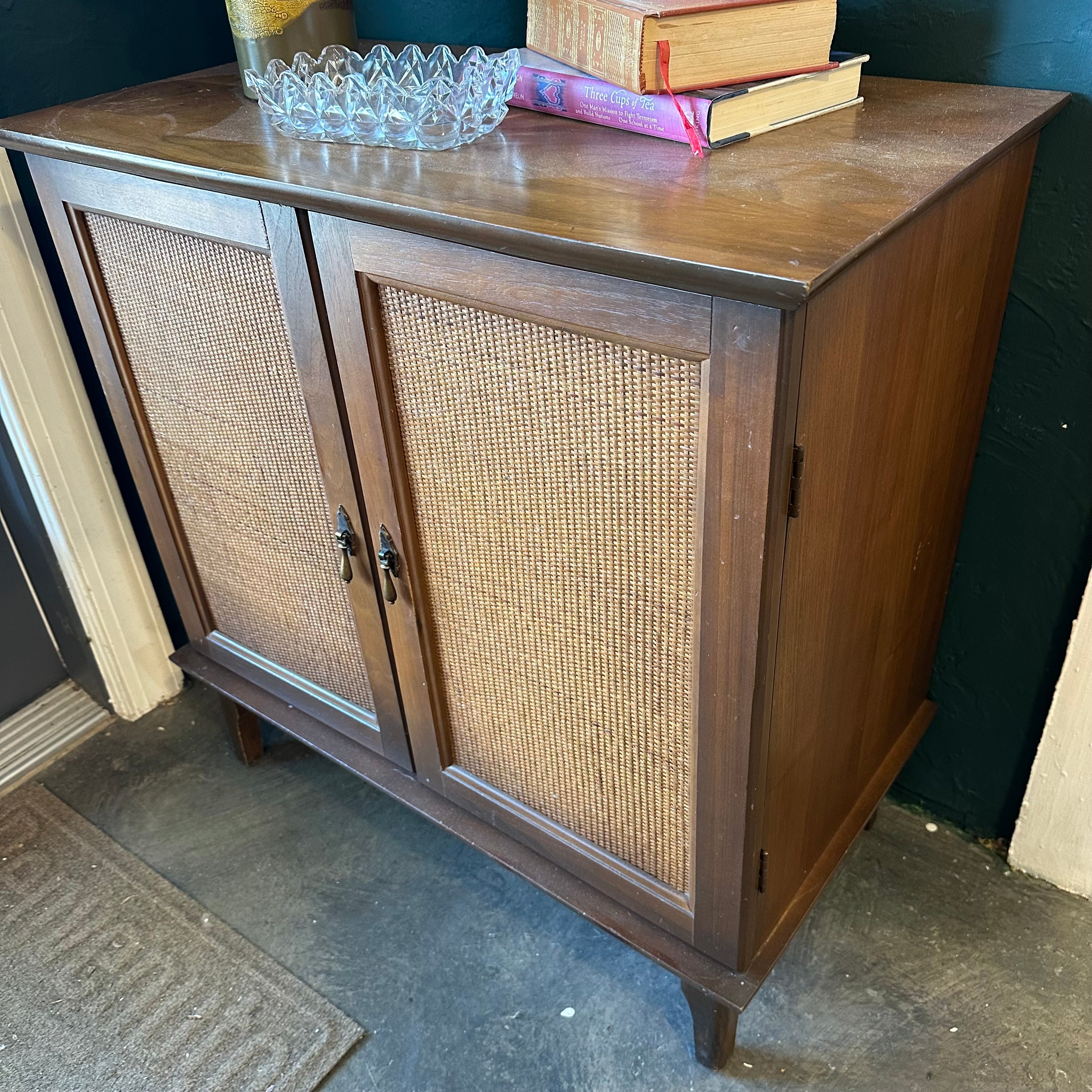 Mid Century Record Cabinet/Bar