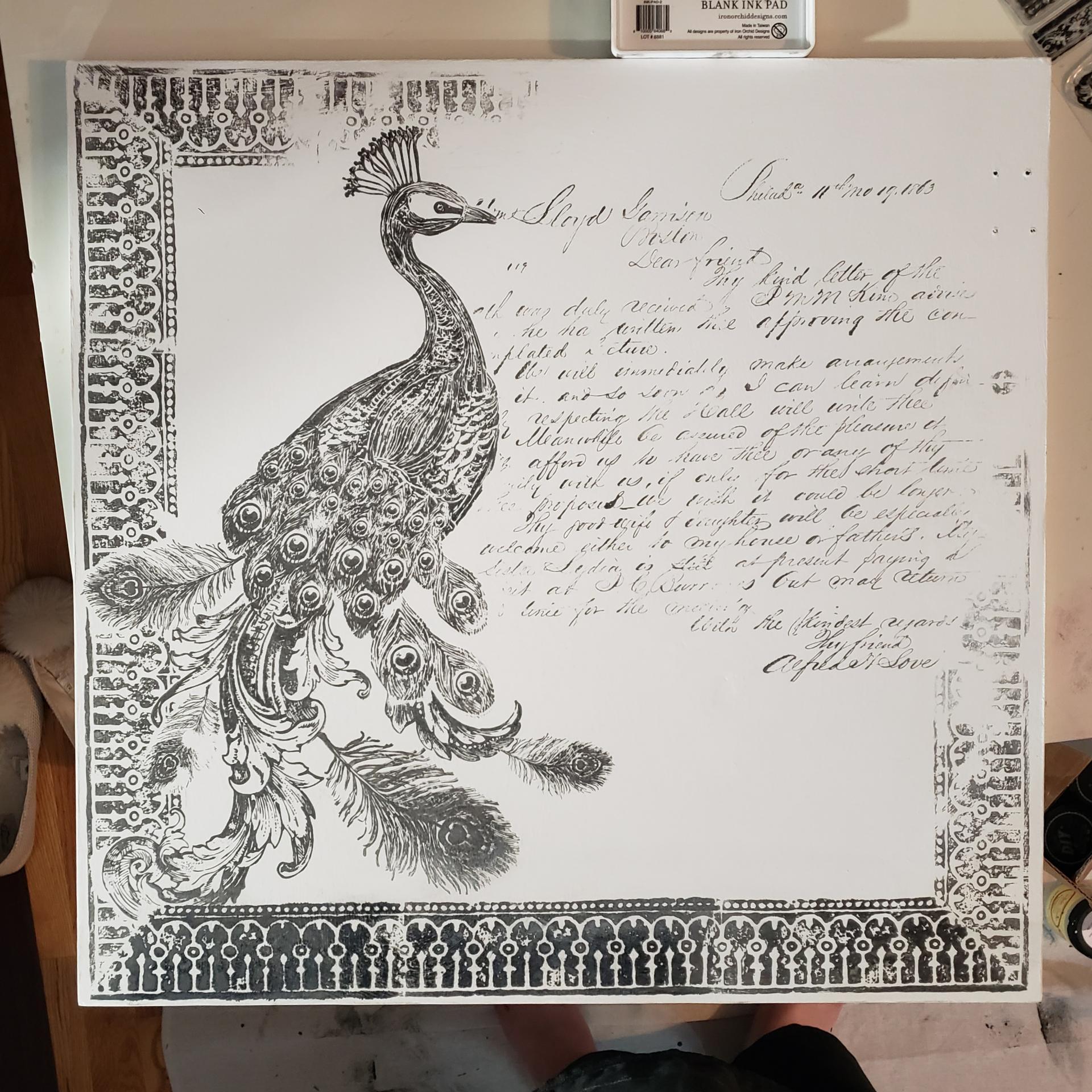Pavo IOD Stamp