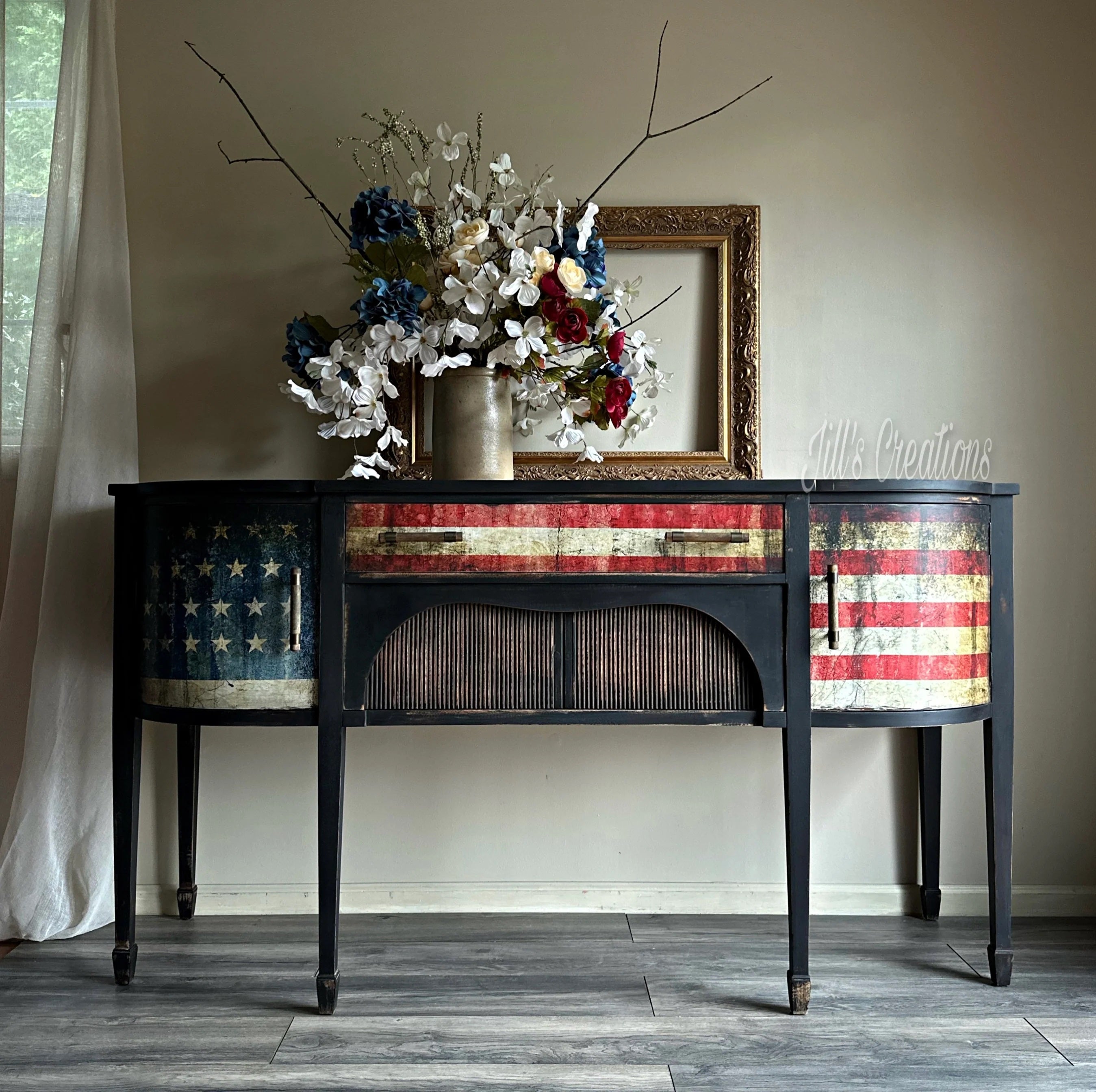 Stars & Stripes Decoupage Paper