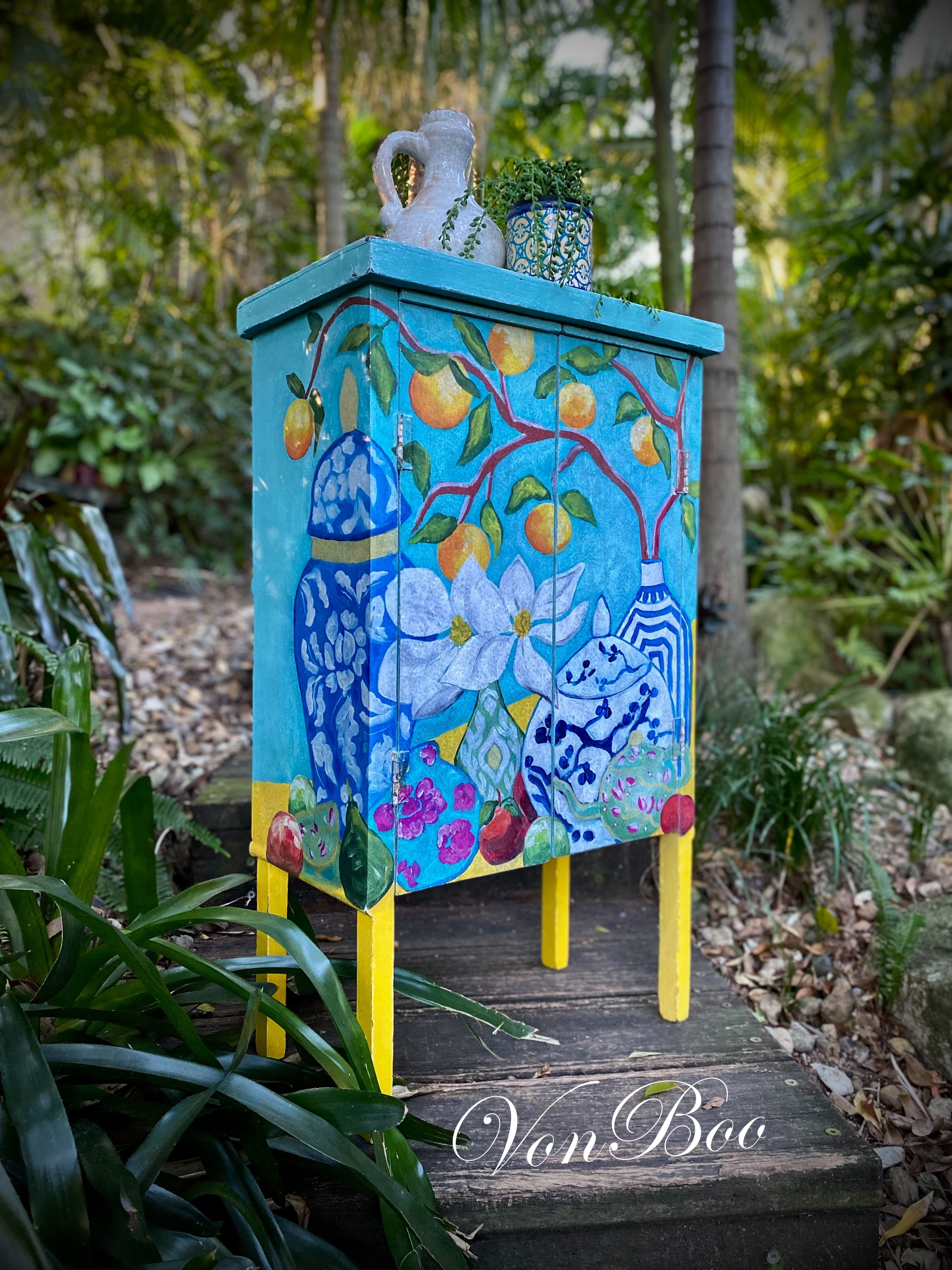 Ginger Jars Decoupage Paper