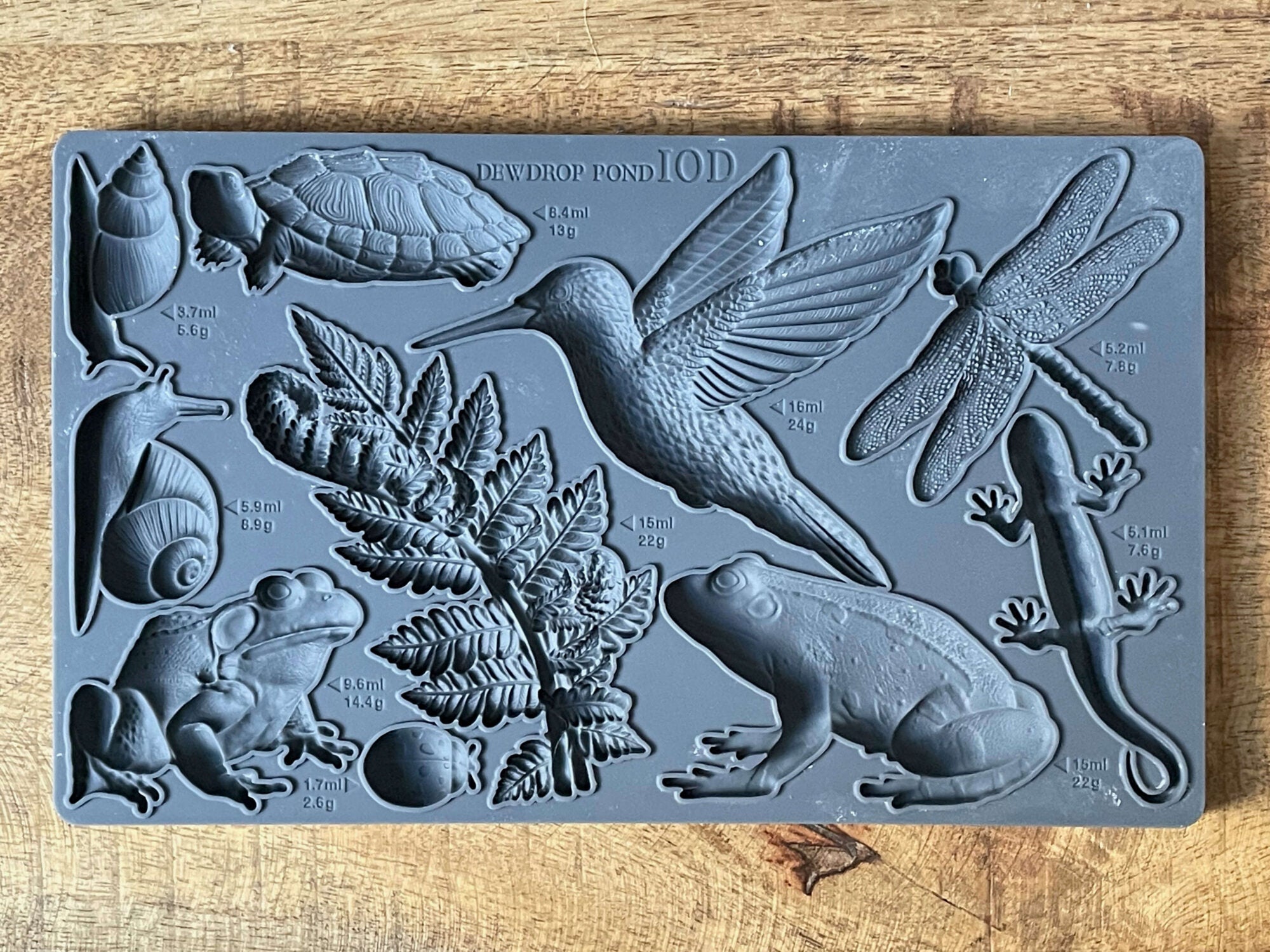 Dewdrop Pond IOD Mould