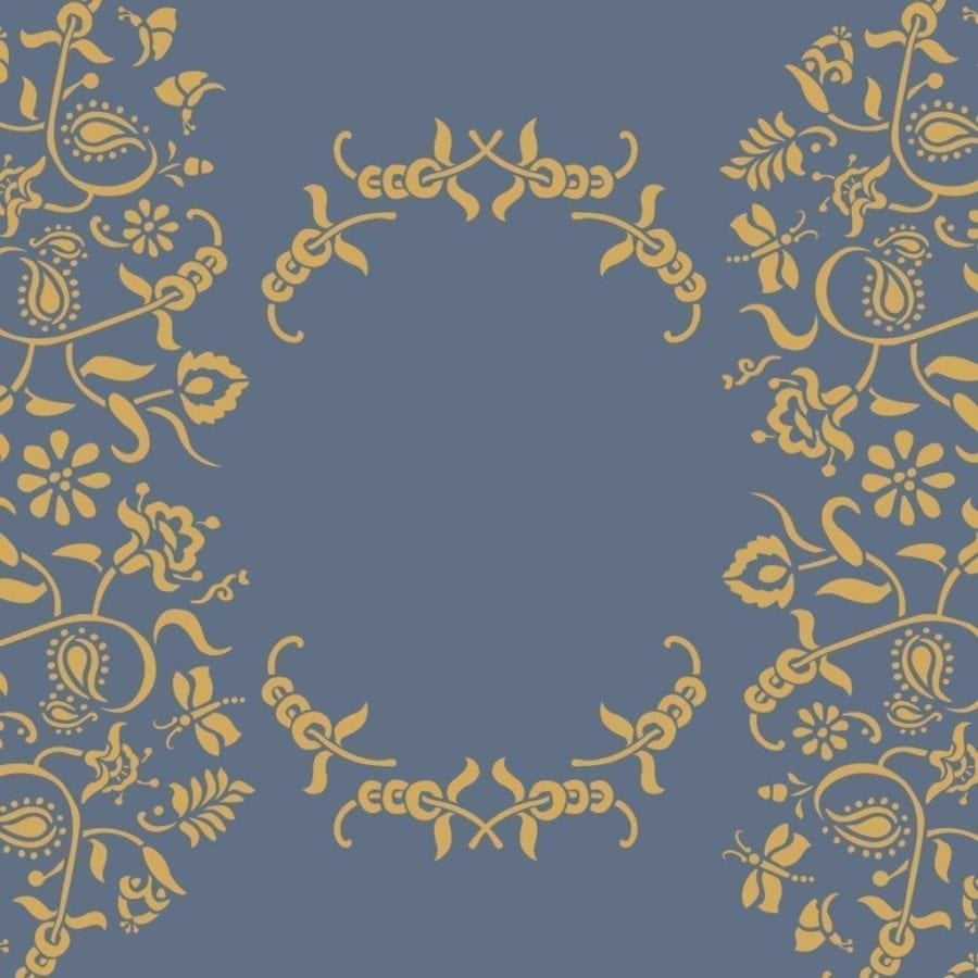 Paisley Floral Garland