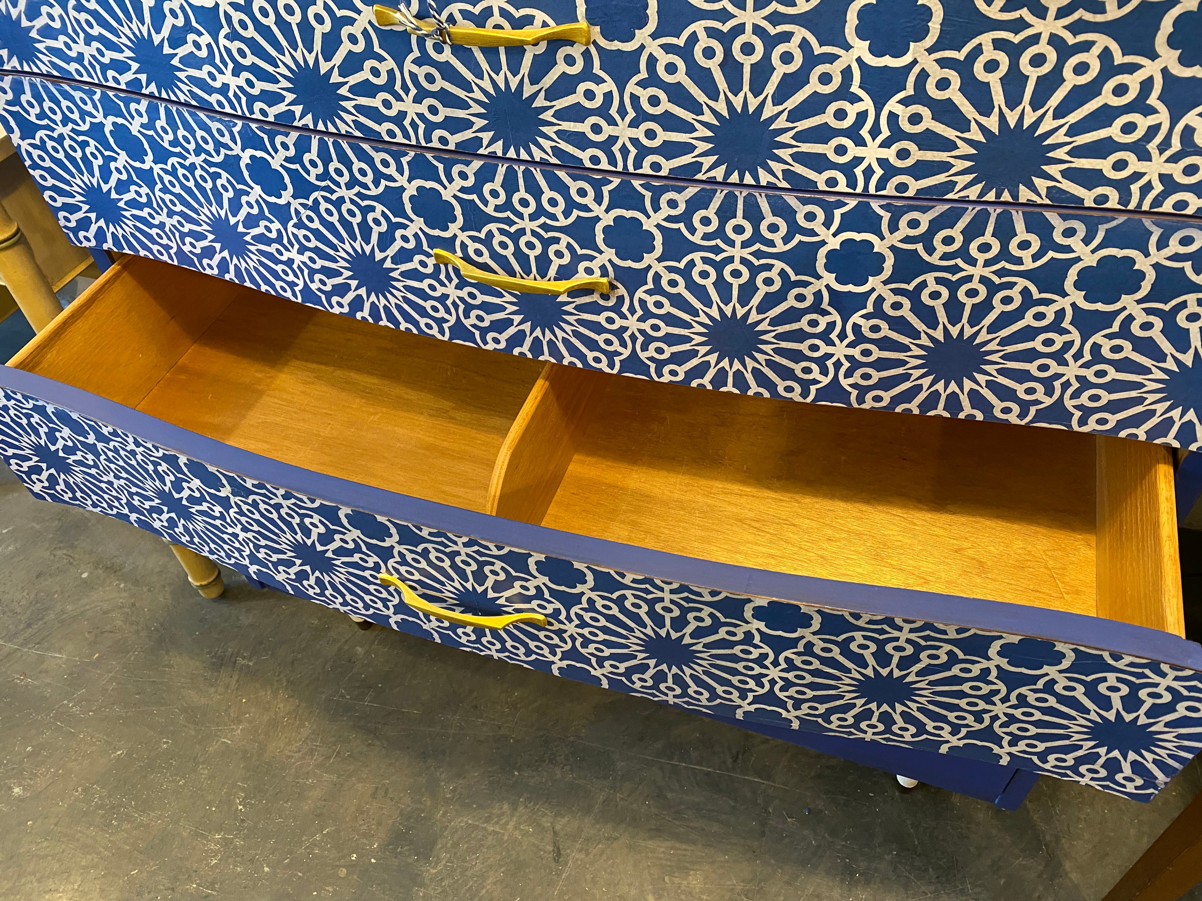 Bassett 4 Drawer Mid Century Chest