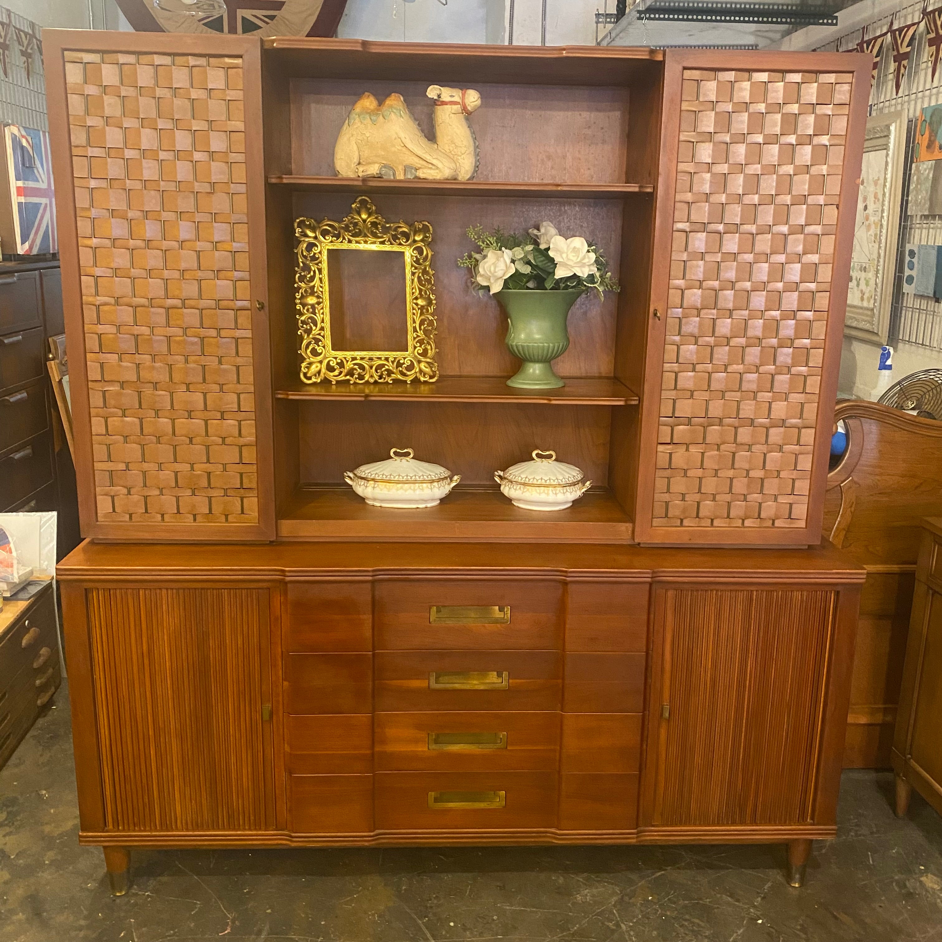 Mid Century John Widdicomb Dining Cabinet