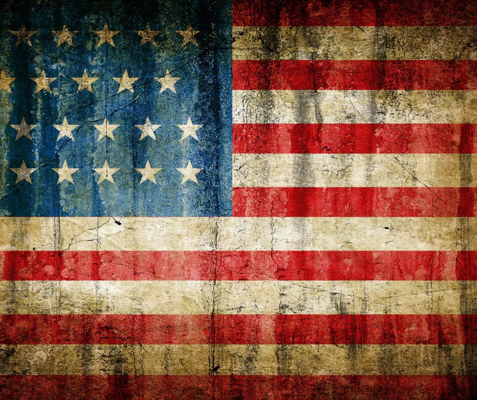 Stars & Stripes Decoupage Paper