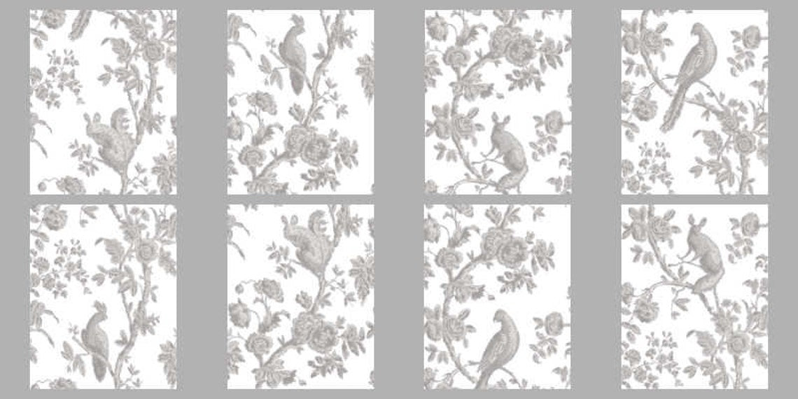 Grisaille Toile IOD Paint Inlay