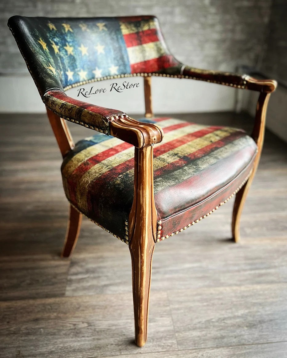 Stars & Stripes Decoupage Paper