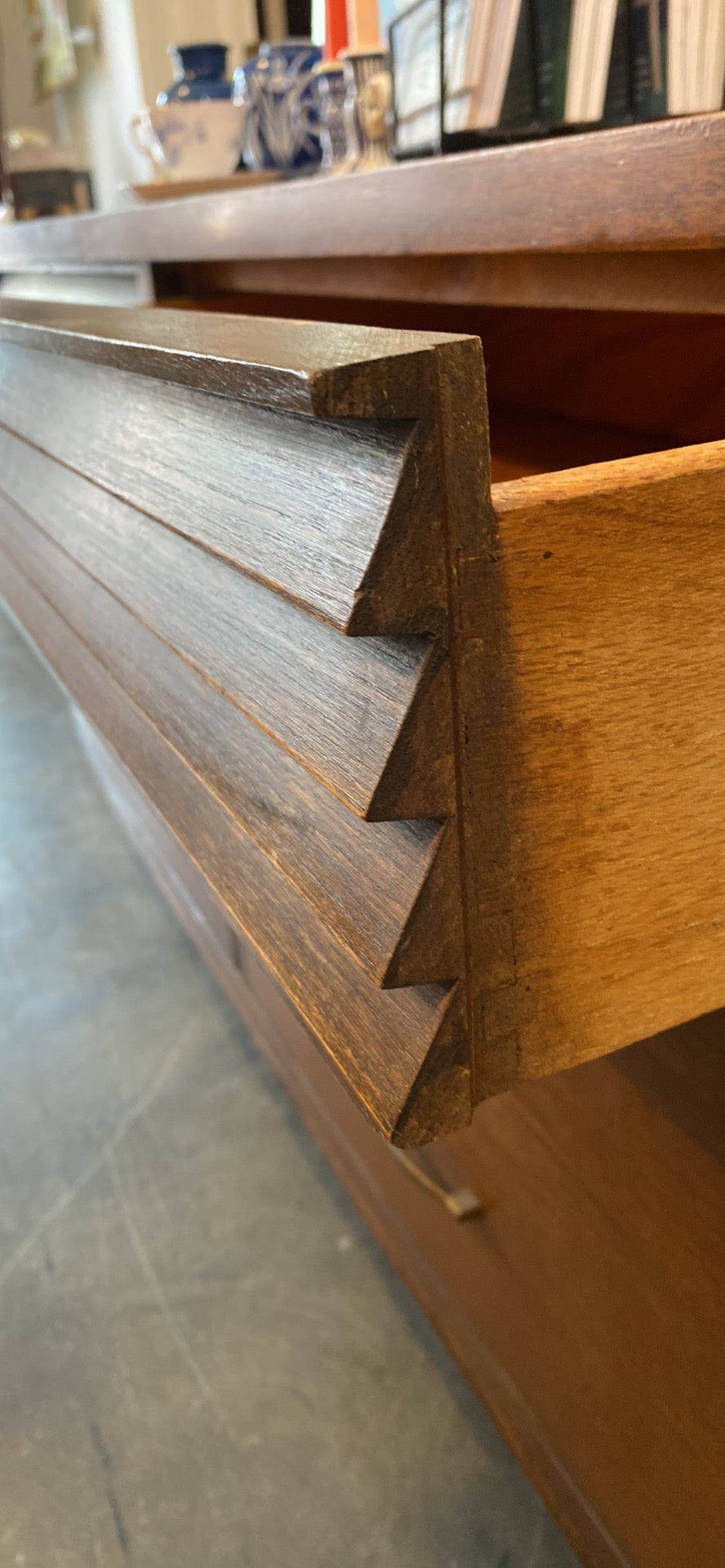 Mid Century Modern Walnut Highboy