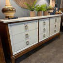 Mid Century Modern Triple Dresser by Dixie