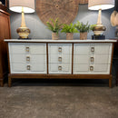 Mid Century Modern Triple Dresser by Dixie