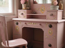 Petite Fleur Pink IOD Paint Inlay