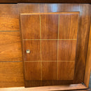 Mid Century Triple Dresser with Two Doors