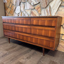 Mid Century Modern Nine Drawer Dresser