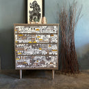 MCM Four Drawer Chest of Drawers