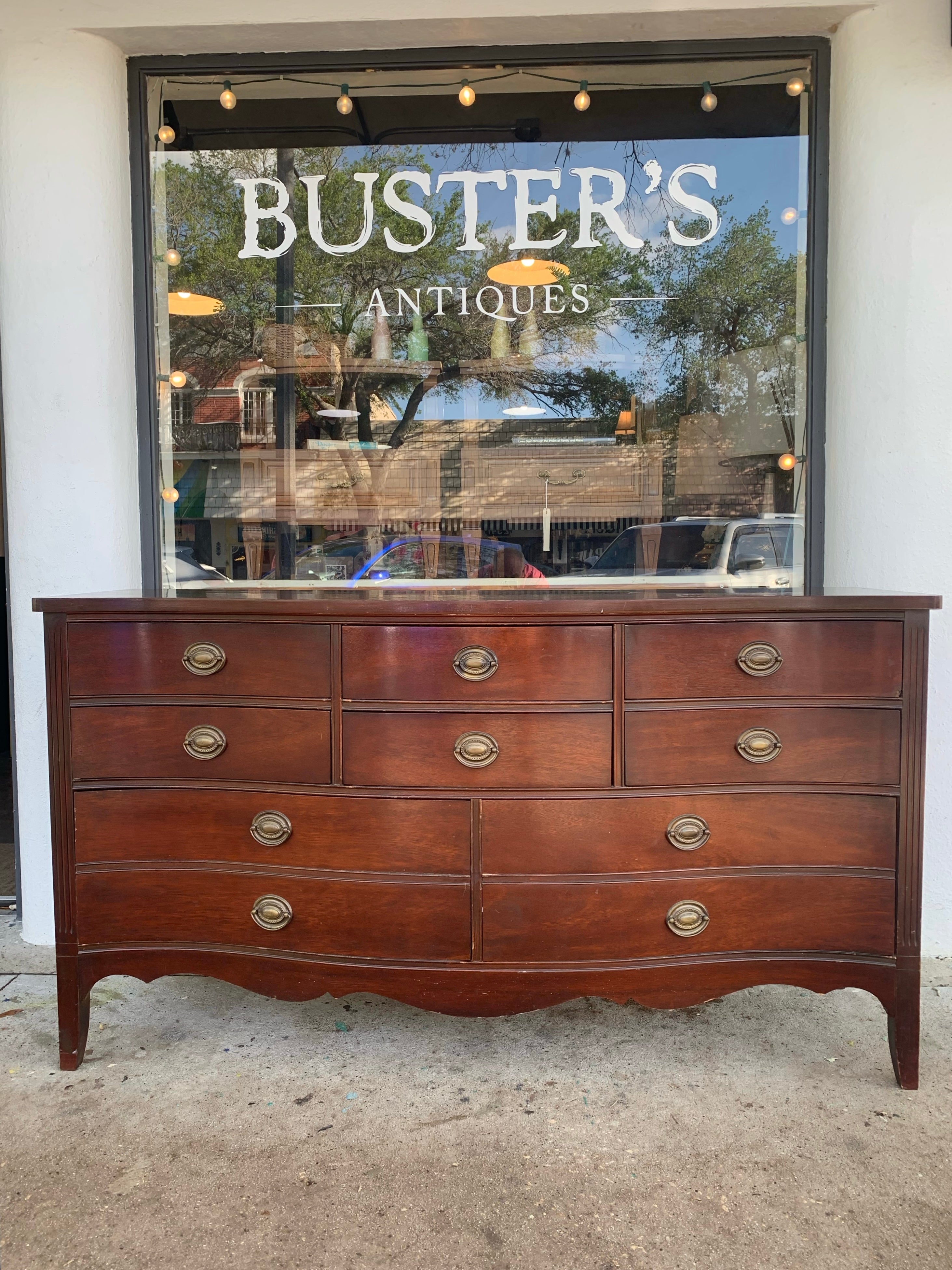 Dixie Dresser with Bow Front Dixie Dresser with Bow Front