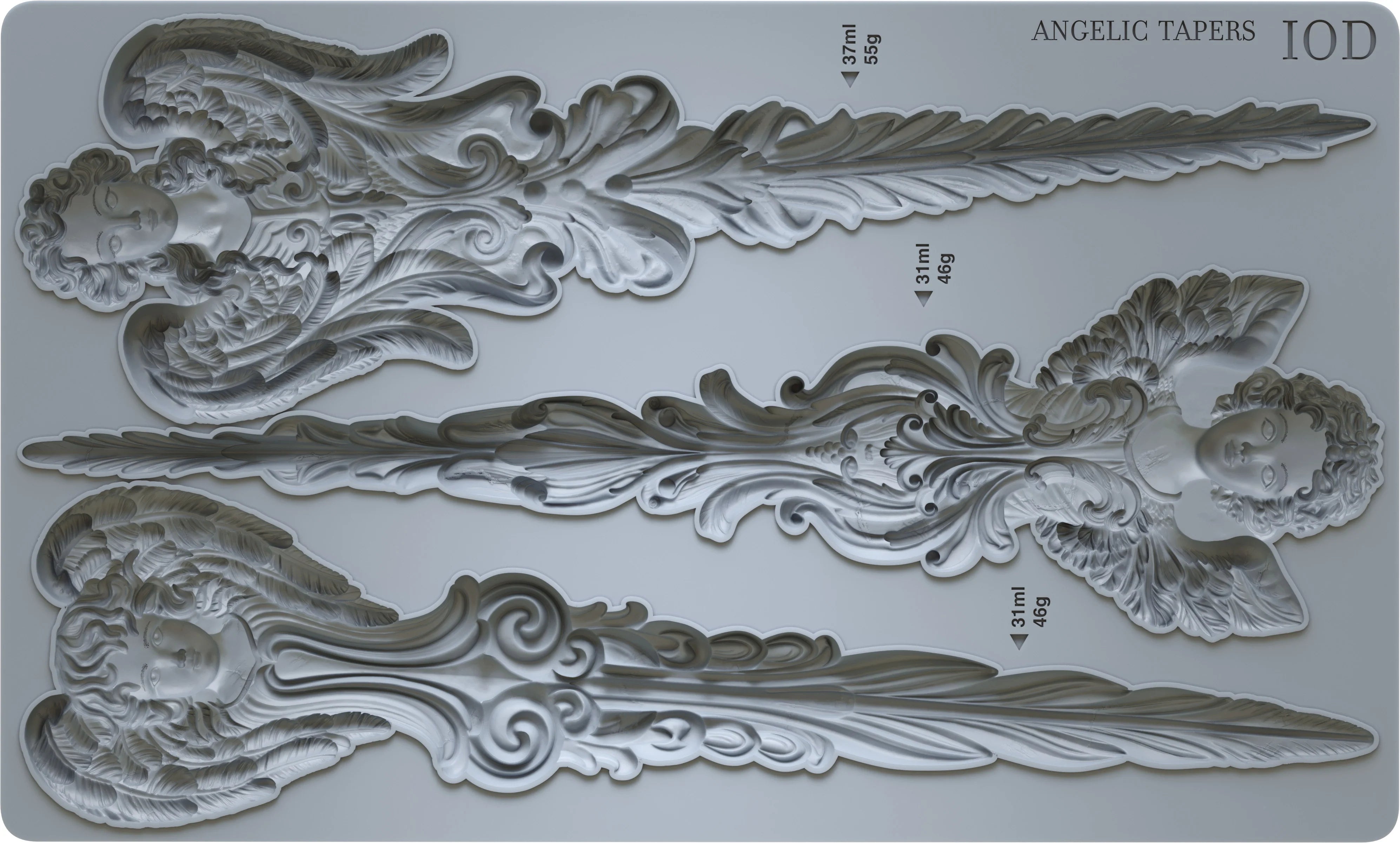 Angelic Tapers 6 x 10 IOD Mould