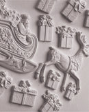 Santa’s Sleigh 6 x 10 IOD Mould