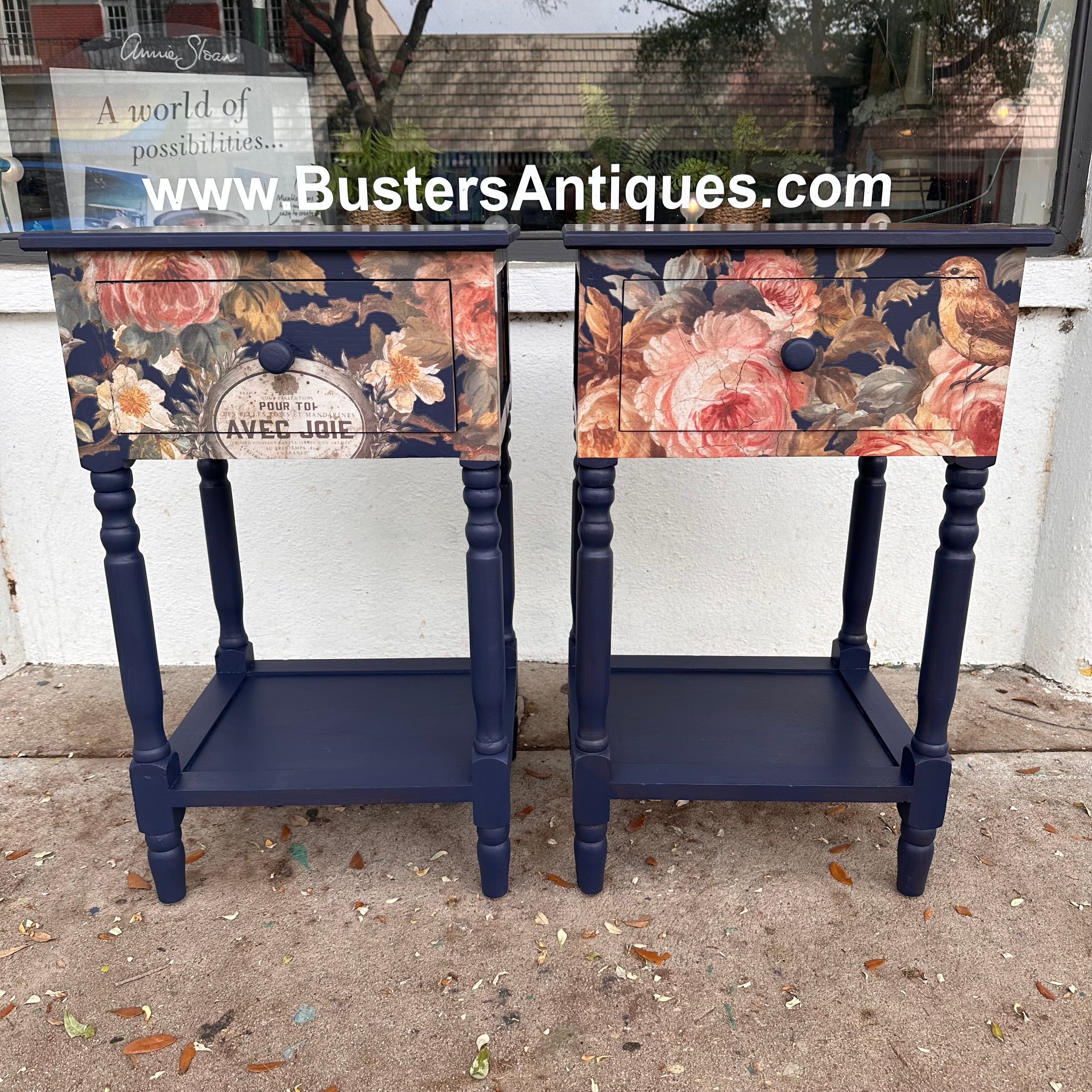 A Pair of Nightstands/End Tables