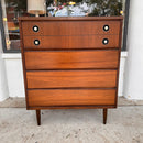 Mid Century Modern Highboy Dresser