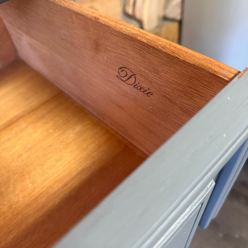 Dixie 5 Drawer MCM Chest with Rectangular Handles