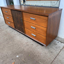 MCM Lowboy Triple Dresser by Bassett