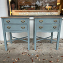Pair of Two Drawer Nightstands