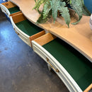 Bassett Nine Drawer Dresser with Curved Front