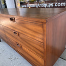 Mid Century Low 6 Drawer Dresser