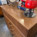 Mid Century Four Drawer Walnut Chest