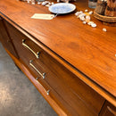 Mid Century Triple Dresser with Two Doors
