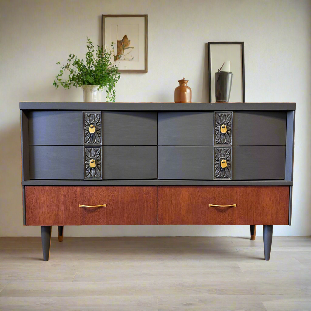 Restored Mid-Century Dresser by Bassett