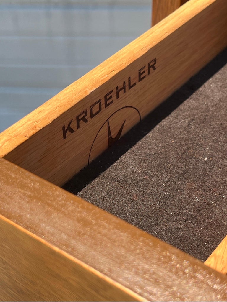 Mid Century Modern China Cabinet by Kroehler