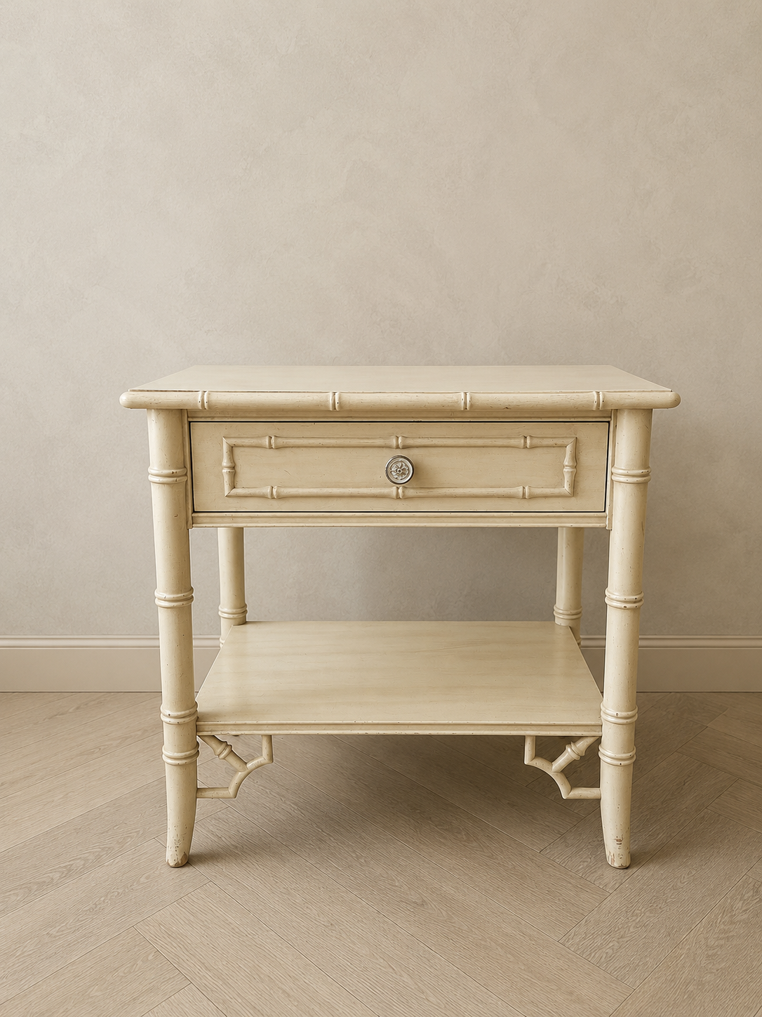 Thomasville Allegro Faux Bamboo Nightstand