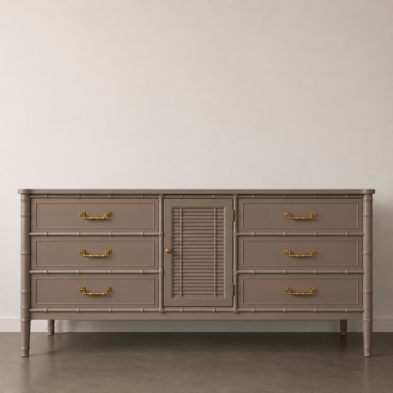 Bali Hai Faux Bamboo Dresser by Henry Link
