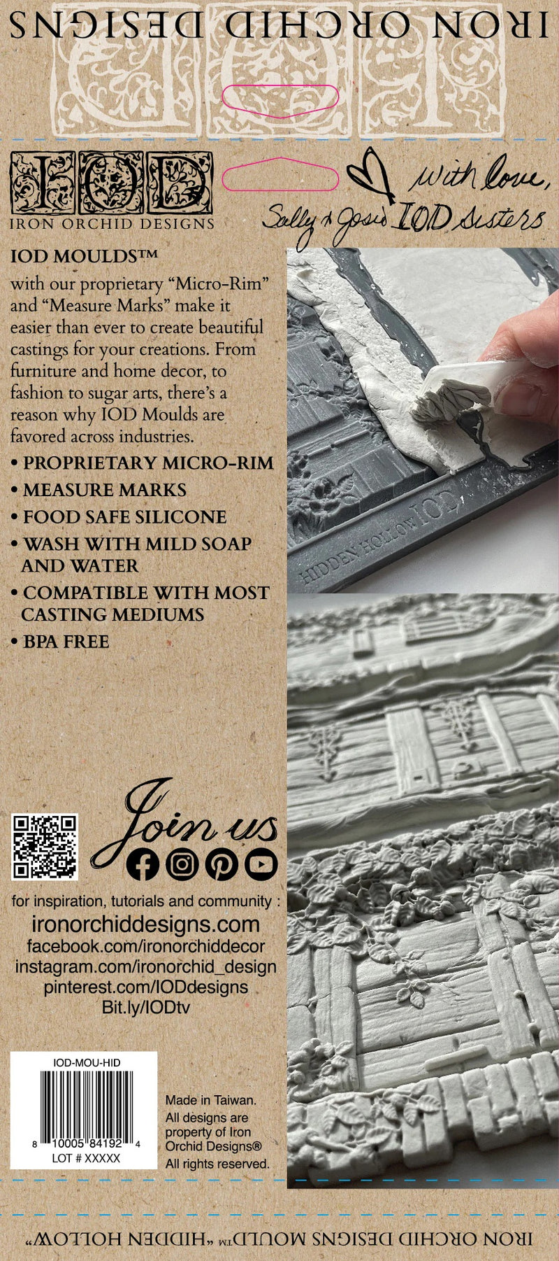 Hidden Hollow 6X10 IOD Mould