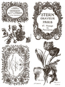 Floriography IOD Paint Inlay 12x16 Pad