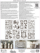 Floriography IOD Paint Inlay 12x16 Pad