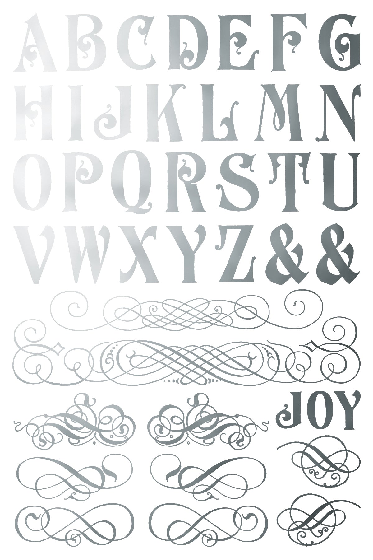 Figgy & Flourish IOD Foil Transfer 12x16 Pad