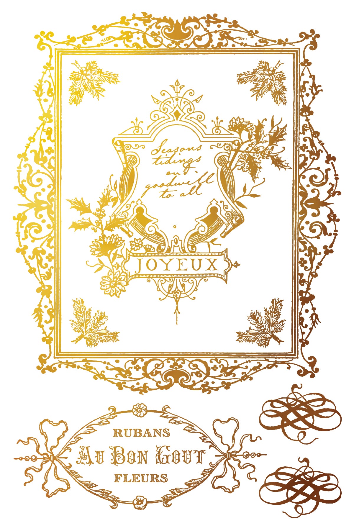 Figgy & Flourish IOD Foil Transfer 12x16 Pad