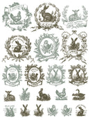 Spring Melody IOD Paint Inlay 12x16 Pad