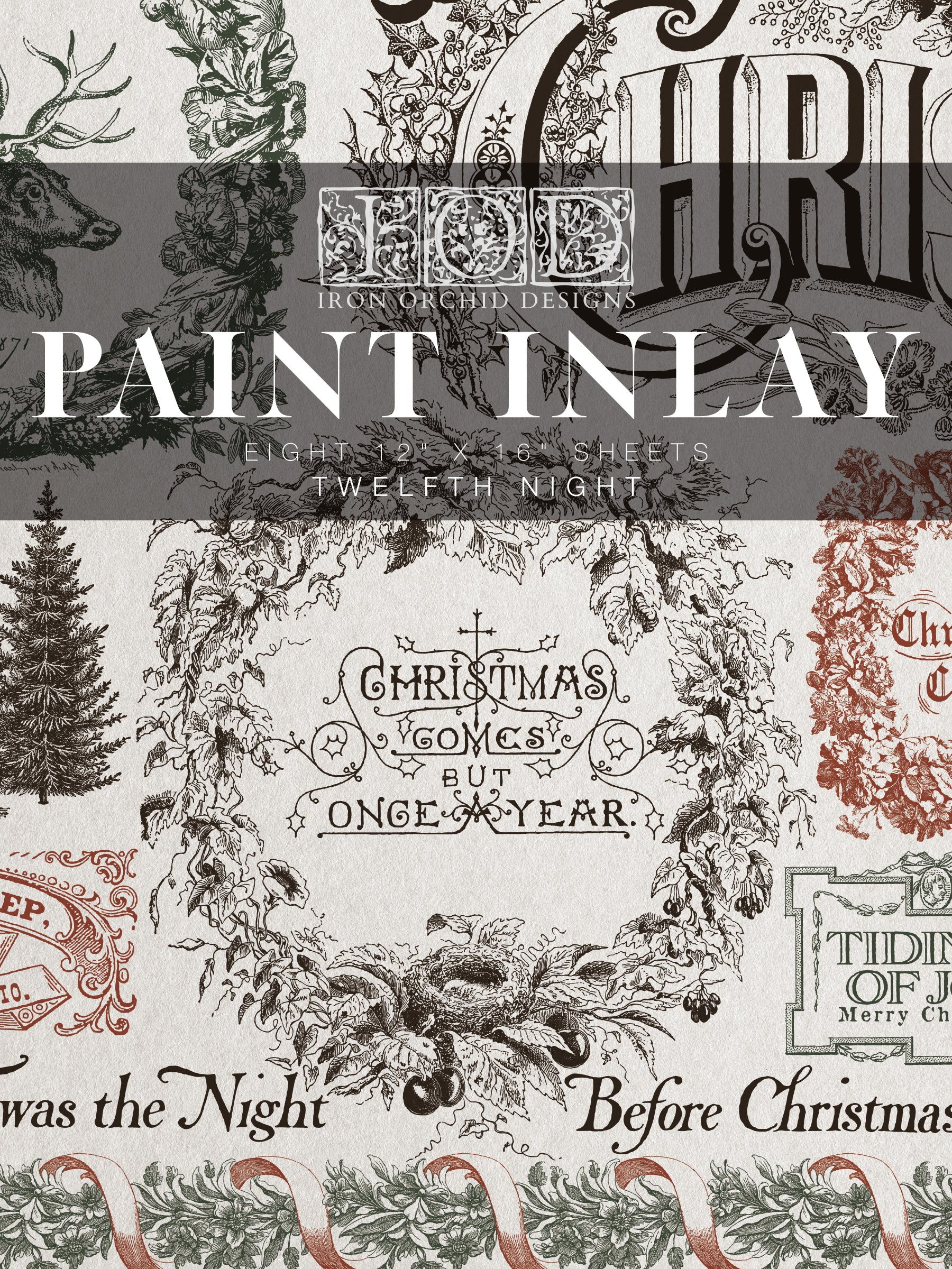 Twelfth Night IOD Paint Inlay