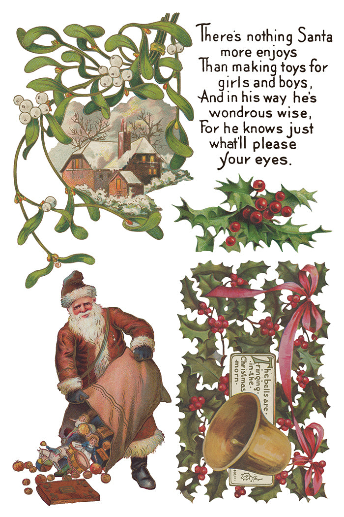 Christmas Joy IOD Transfer 8x12 Pad