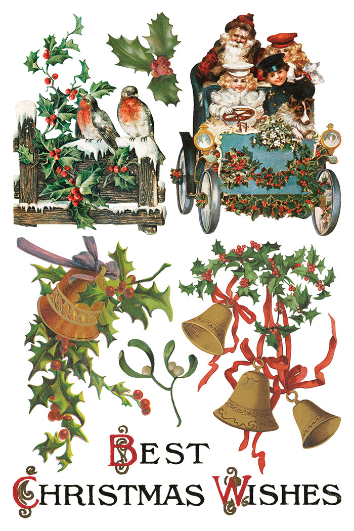 Christmas Joy IOD Transfer 8x12 Pad